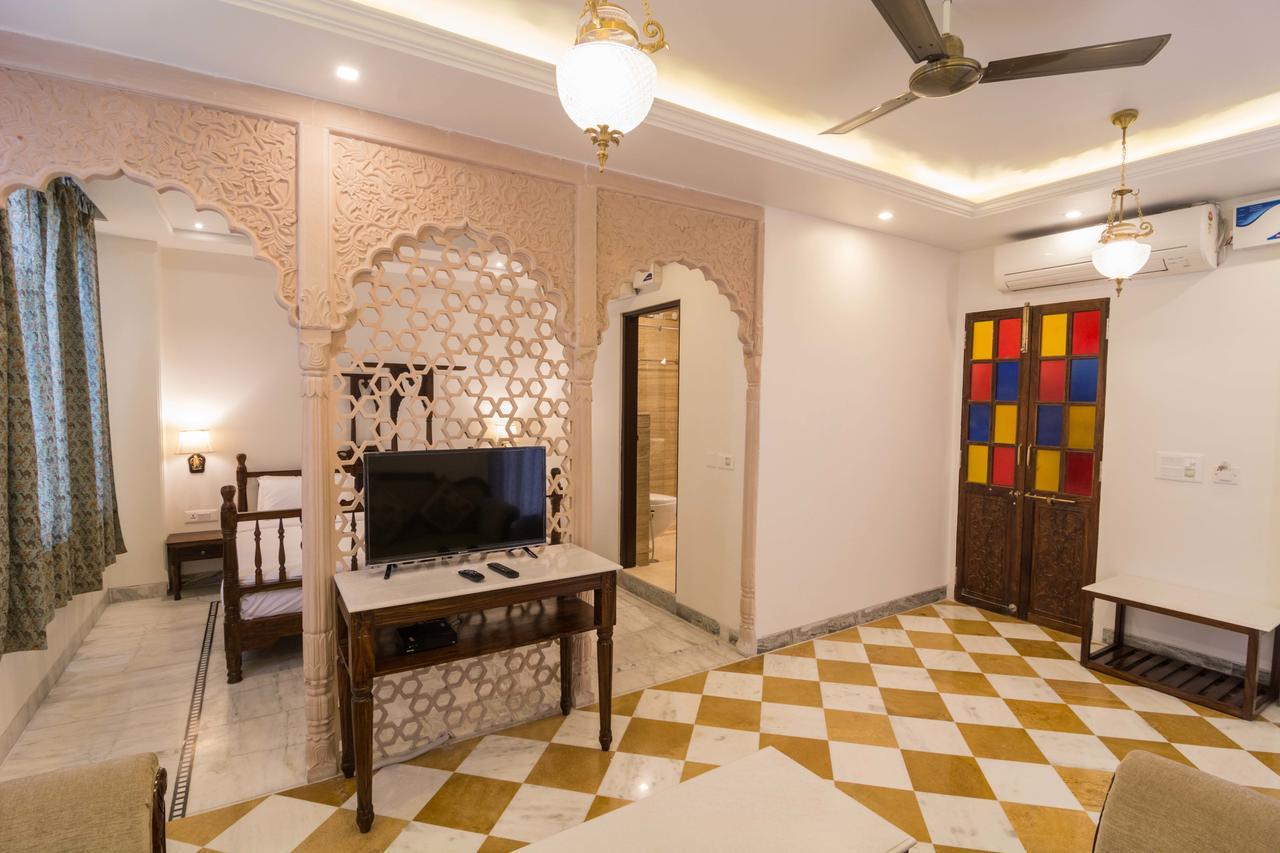 Pandya Niwas Hotel Jaipur Bagian luar foto